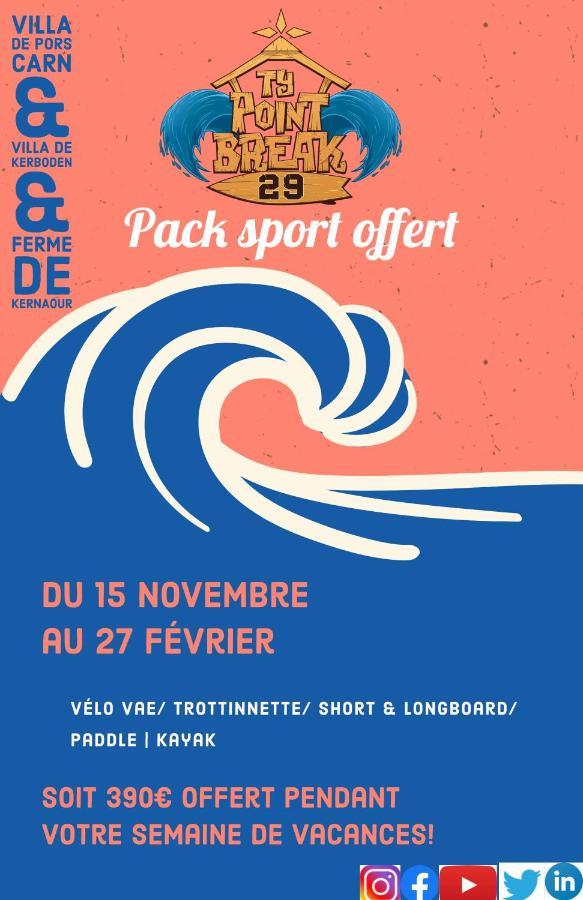 Apartament Ty Point Break 29 Quimper Zewnętrze zdjęcie