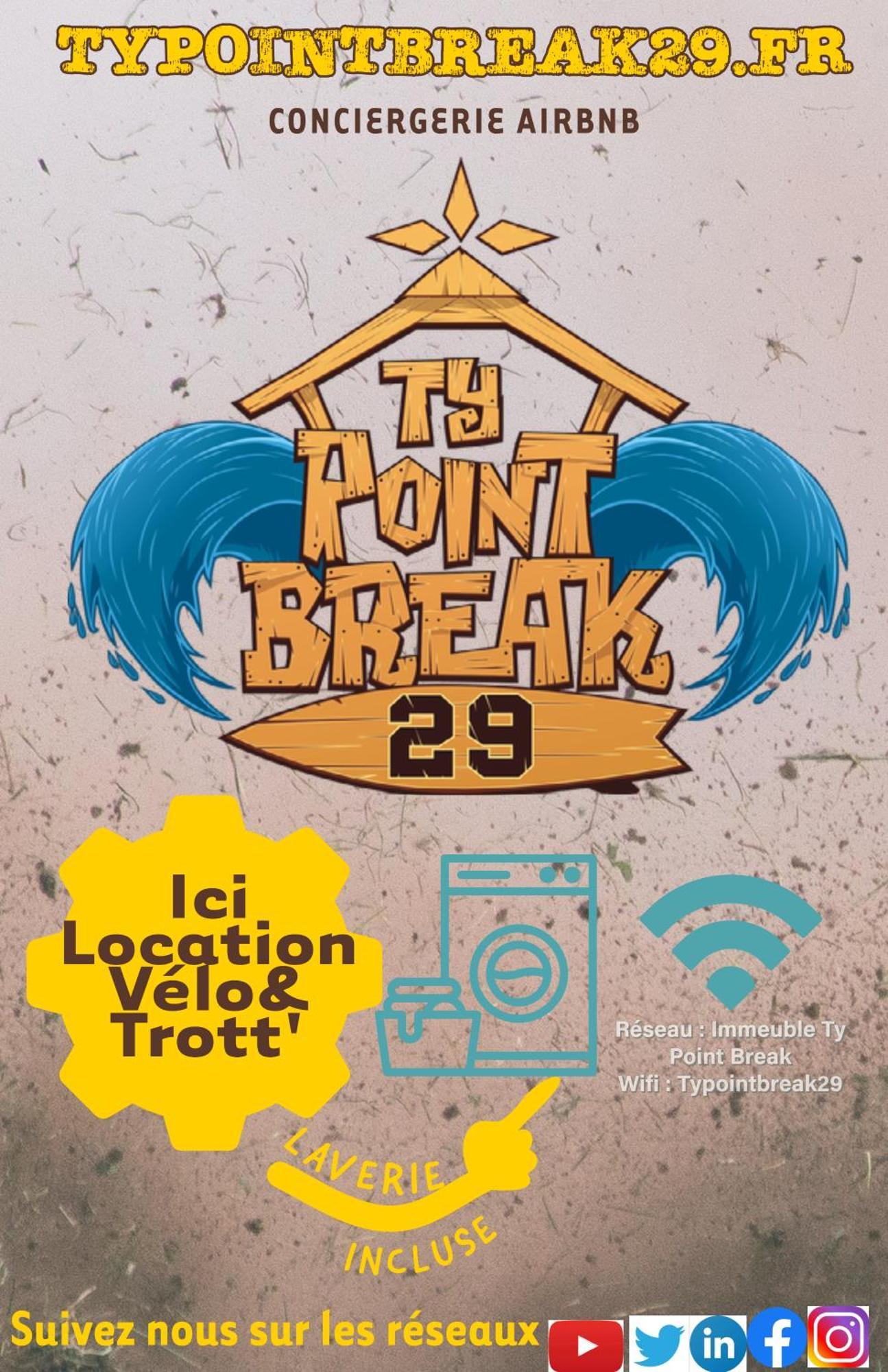 Apartament Ty Point Break 29 Quimper Zewnętrze zdjęcie